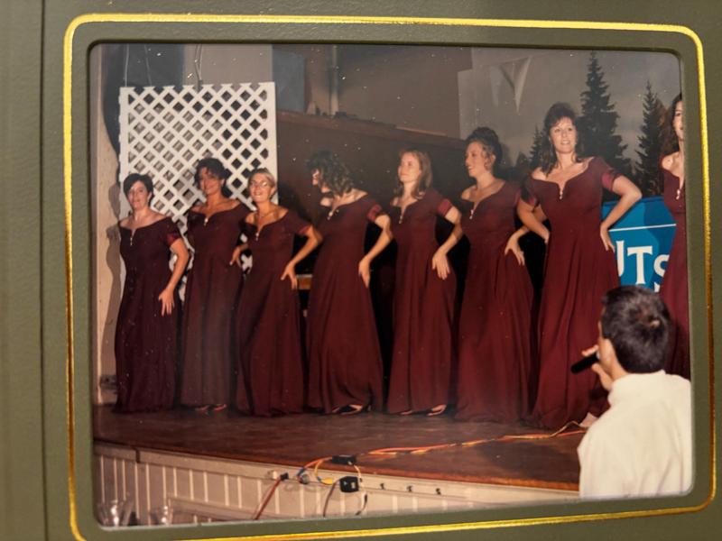 Ladies leading the dance floor