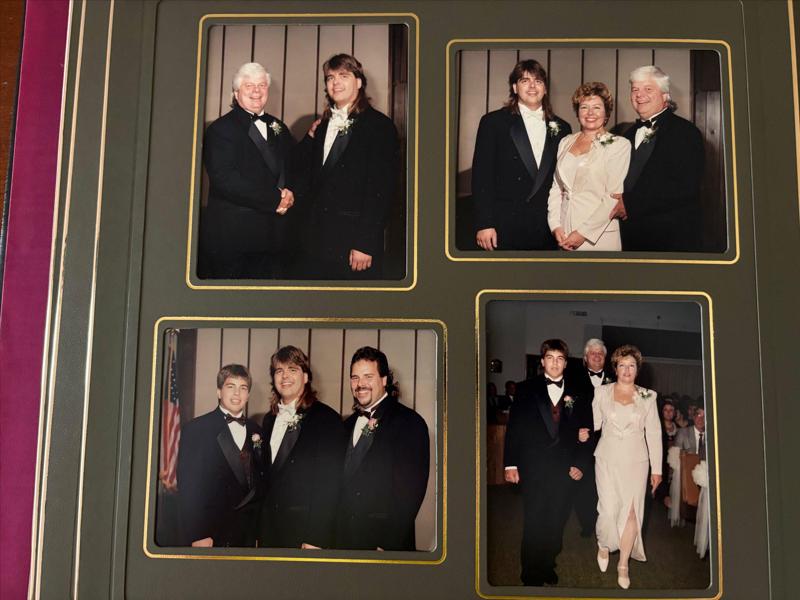Adam and his family